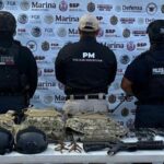 Decomisa SSP más de 11 kilos y 500 dosis de presunta droga y detiene a 56 personas
