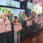 Edgar Herrera toma protesta a coordinadores del Partido Verde en Altas Montañas