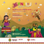 FNLIyJ, la gran fiesta literaria para niñas, niños y jóvenes, del 24 de julio al 02 de agosto