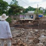Guillermo Reyes Espronceda recorre obras en distintos puntos de Minatitlán