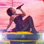 Alejandra Guzmán sufre percance en su concierto en Veracruz
